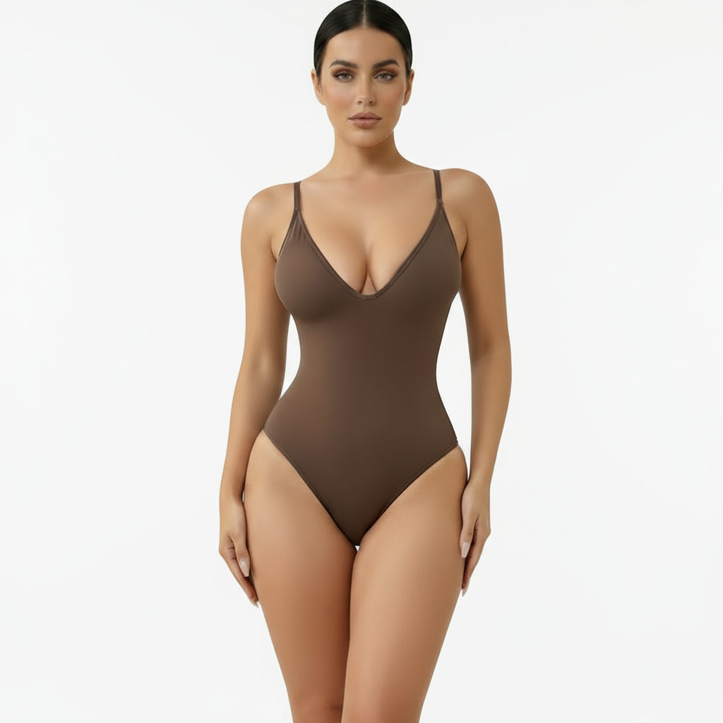 Body gainant décolleté plongeant