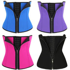 Corset gainant avec fermeture éclair