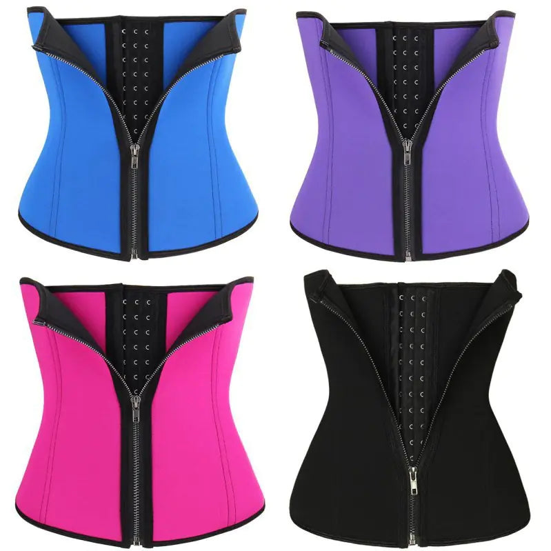 Corset gainant avec fermeture éclair